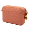 Chanel CC Quilted Linen Double Zip Camera Bag Secondhand