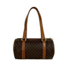 Celine Macadam Coated Canvas Shoulder Bag Secondhand