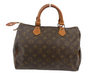 Louis Vuitton Speedy Handbag Monogram Canvas