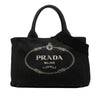 Prada Small Canvas Canapa Logo Satchel Secondhand