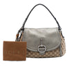 Gucci Medium GG Canvas Techno Horsebit Satchel Secondhand