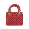 Secondhand Dior Mini Lambskin Cannage Studded Supple Lady Dior