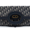 Dior Oblique Canvas Fold Over Clutch Secondhand