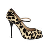 Secondhand Giuseppe Zanotti Printed Ponyhair Pumps - '10s