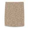 Secondhand Chanel Beige Bouclé Wool Miniskirt - '90s