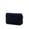 Chanel Quilted Suede Cocostellar Wallet on Chain Secondhand