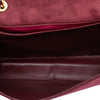 Chanel CC Quilted Suede Diamond Full Flap Secondhand