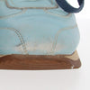 Hermès Light Blue Leather Sneakers - 2000s Second hand