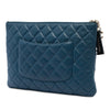 Chanel Medium Quilted Lambskin Cuba La Habana O Case Clutch Secondhand