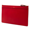 Valentino Leather VRing Clutch Secondhand