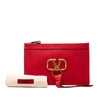 Valentino Leather VRing Clutch Secondhand