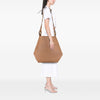 Burberry Bicolor Calfskin Grommet Hobo Secondhand