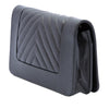 Secondhand Chanel Chevron Caviar Mademoiselle Wallet On Chain