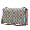 Gucci Medium GG Supreme Crystal Dionysus Shoulder Bag Secondhand