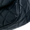 Chanel CC Quilted Perforated Lambskin Single Flap Secondhand
