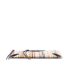 Balenciaga Suede Striped Papier Clutch Secondhand