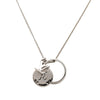 Louis Vuitton Brass Monogram Charms Necklace Secondhand