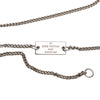 Louis Vuitton Brass Monogram Charms Necklace Secondhand