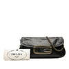 Prada Leather Mirror Chain Flap Secondhand