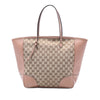 Gucci GG Canvas and Leather Bree Tote Secondhand