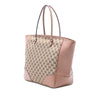 Gucci GG Canvas and Leather Bree Tote Secondhand
