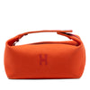 Hermès Small Toile Bride A Brac Case Secondhand