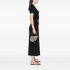 Dior Mini Satin Crystal Embellished Saddle Bag Secondhand