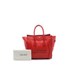 Celine Mini Grained Calfskin Luggage Tote Secondhand