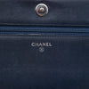 Chanel CC Quilted Lambskin Double Stitch Wallet On Chain Secondhand