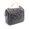 Chanel Mini Square Quilted Lambskin Lucky Charms Chain Flap Secondhand