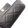 Chanel Mini Square Quilted Lambskin Lucky Charms Chain Flap Secondhand