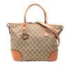 Gucci GG Canvas Heart Bit Satchel Secondhand