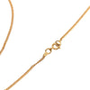 Secondhand Chanel CC Gold Plated and Heart Pendant Necklace