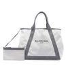Balenciaga Canvas Navy Cabas Tote M Secondhand