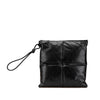 Secondhand Bottega Veneta Leather Intrecciato Padded Square Pouch