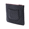 Chanel Medium CC Chevron Caviar O Case Clutch Secondhand