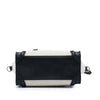 Celine Nano Bicolor Canvas and Leather Luggage Tote Secondhand