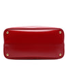 Secondhand Prada Medium Saffiano Vernice Double Satchel