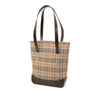 Burberry Haymarket Check Canvas Tote Secondhand