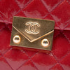 Chanel Quilted Patent Goatskin Pagoda Accordion Flap Secondhand