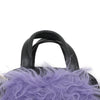 Prada Fur and Tessuto Pocket Top Handle Cargo Bag Secondhand