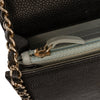 Chanel Paris Cuba Square Quilted Caviar Thread Around Wallet On Chain Secondhand