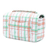 Chanel Mini Rectangular Classic Plaid Printed Calfskin Single Flap Secondhand