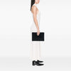 Chanel Large Quilted Stitched Calfskin Zip Pouch Secondhand