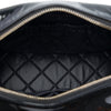 Chanel CC Quilted Patent Cosmetic Pouch Secondhand