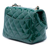 Chanel Mini Square Classic Patent Single Flap Secondhand