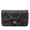 Secondhand Chanel Medium Classic Strass Embellished Denim Double Flap
