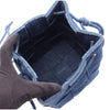 Bottega Veneta Small Denim Maxi Intrecciato Cassette Bucket Bag Secondhand