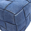 Bottega Veneta Small Denim Maxi Intrecciato Cassette Bucket Bag Secondhand