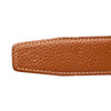 Hermès Box Calf and Togo Constance H Reversible Belt Secondhand